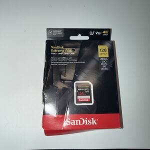 SanDisk Extreme PRO 128GB SDXC UHS-I Memory Card